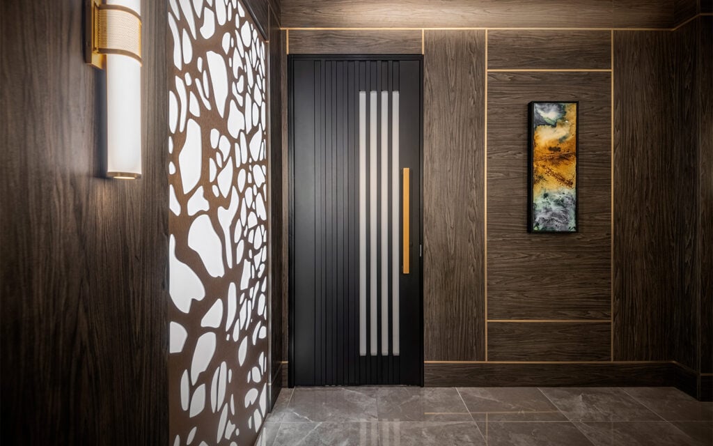 modern bedroom door