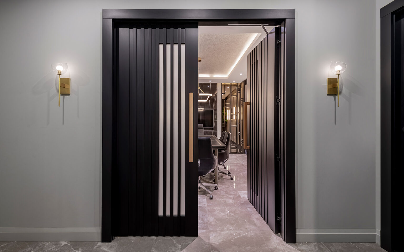 Modern Elegance - Custom Interior Office Doors