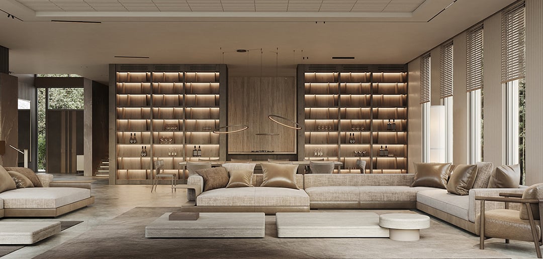 The Use of Oak in Modern Luxury Residences
